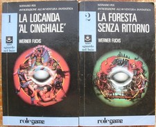 Lotto libro game role Uno sguardo nel buio La locanda Cinghiale Foresta fantasy