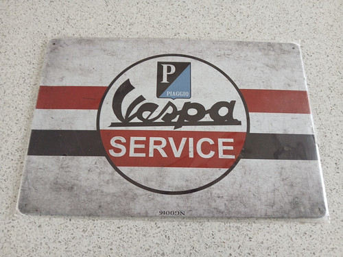 Vespa piaggio service retro - vespa,