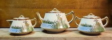 Antico set ceramica giapponese