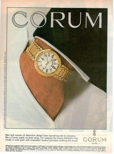 Corum watch admiral cup - admiral's,