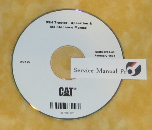 Sebu5229 cat caterpillar d9h - sebu5229,