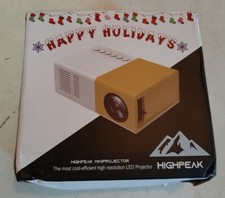 high peak mini projector