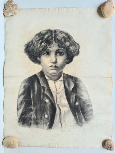 Disegni antichi carboncino - disegni,