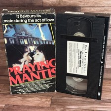 Praying Mantis VHS Used Horror