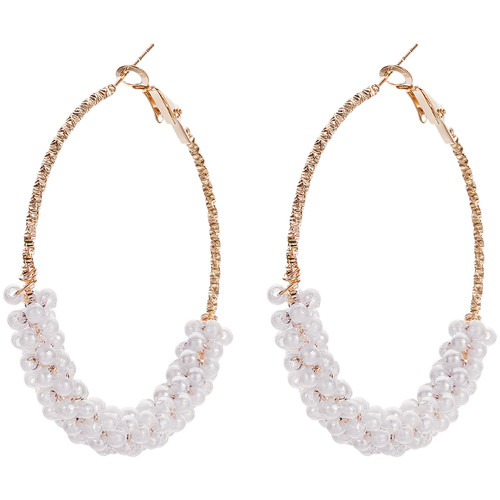 Orecchini donna perle oro