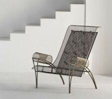 poltrona di design in acciaio