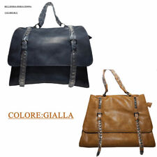 BORSA A MANO DA DONNA ELEGANTE BORSA A TRACOLLA IN ECOPELLE PER LAVORO VIAGGIO