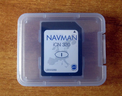 Navman icn 320 scheda memoria - icn,