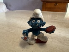 Puffo Schleich Peyo muratore