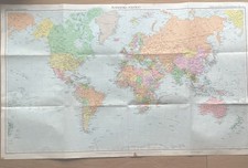 Planisfero Politico Del 1974