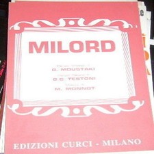 Spartito Milord -