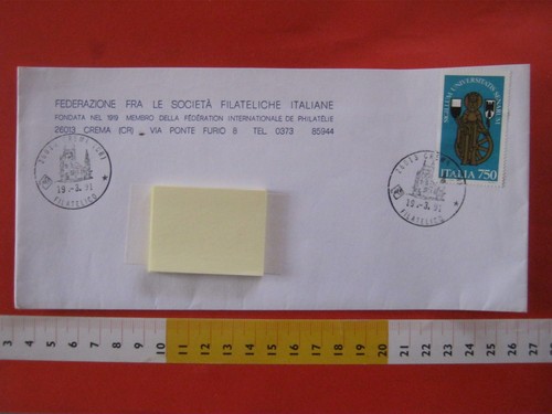 Italia annullo cancel 1991 - a6,