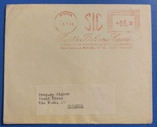 1956 AMR - SIC - Soc. Italiana Cauzioni - affrancatura meccanica rossa