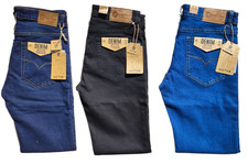 Jeans Uomo Mastino 4 Stagioni Tg.46/64 Strech Classico Regular Fit  Vita Alta