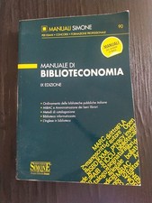 Manuale biblioteconomia per - biblioteconomia,