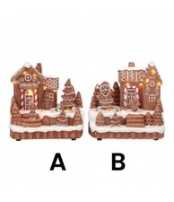 Casetta Natale animata Timstor