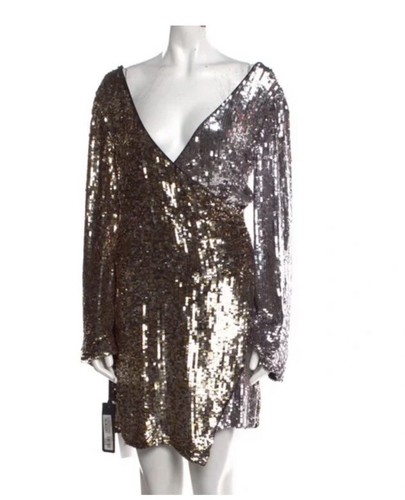 Abito con paillettes pinko - con,