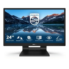 MONITOR TOUCH SCREEN 24" PHILIPS 1080P IPS 5MS 75HZ SCHERMO LCD FULL HD SPEAKERS