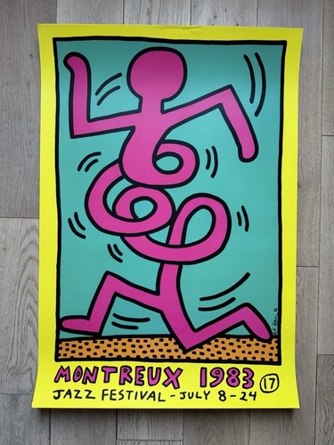 Keith haring street art jazz - street,