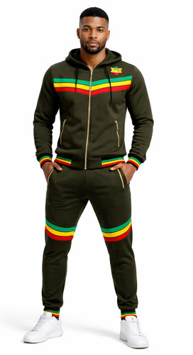 Tuta uomo rasta multicolore - uomo,