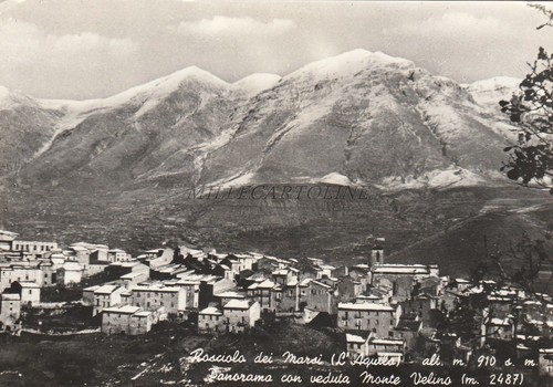 Rosciolo dei marsi panorama - rosciolo,