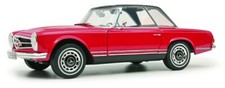 Schuco 450035900 Mercedes-Benz 280 SL rosso-nero pagoda edizione limitata 1/1000