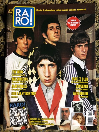Raro 218 magazine - 218, about