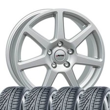4 complete winter wheels for