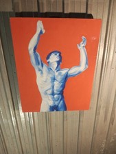 Quadro uomo atleta - quadro,