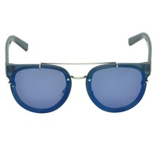 Occhiali da sole rotondi neri