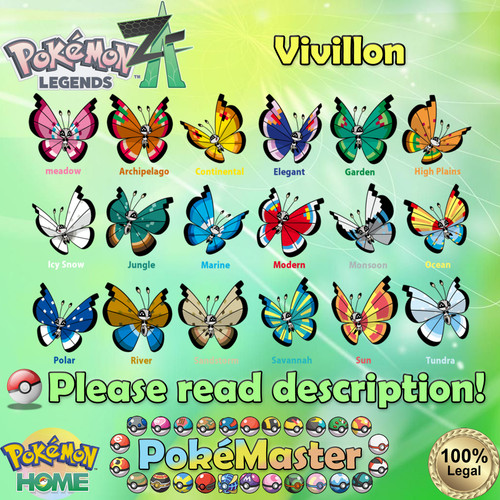 Vivillon non lucido - 💚, 18