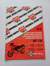 Aprilia AF1 125 1987 catalogo