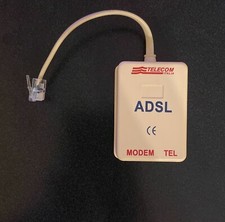 FILTRO ADSL SPLITTER RJ TELECOM ITALIA usato