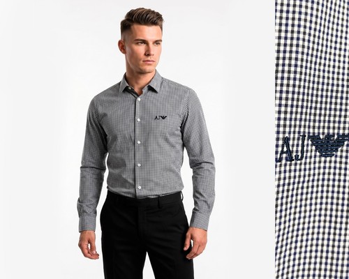 Camicia uomo armani jeans - camicia,