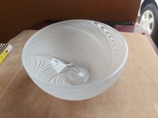 VeArt Venini - Ciotola Vetro anni' 80 lavorazione a spirale (4957)