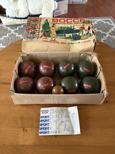 Sportcraft vintage bocce - sportcraft,
