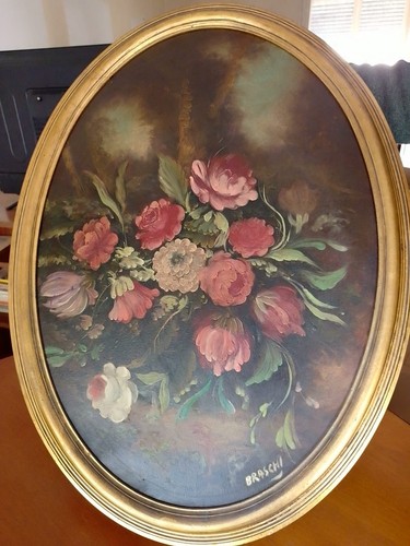 Quadro ovale del pittore