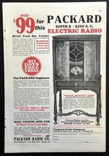 Radio elettrica Packard Super