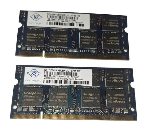 Ram ddr2 2gb - 2gb, sodimm
