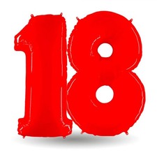 Pallone compleanno numero 18