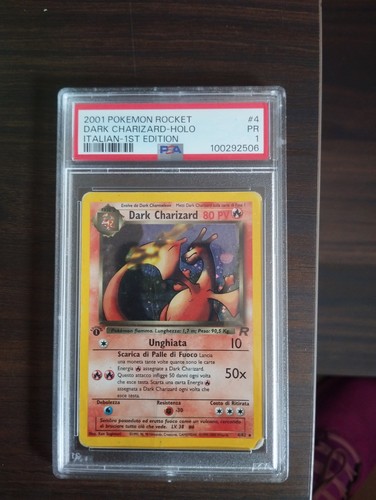 Dark charizard psa prima - dark,
