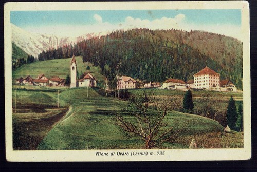 Ovaro panorama di - (udine).,