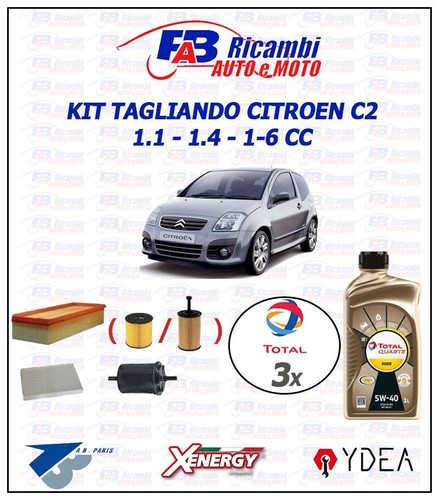 Kit tagliando citroen - tagliando, c2