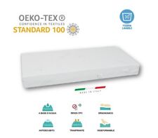 Materasso per Culla e Lettino Bambino Sfoderabile - Anallergico e Antiacaro