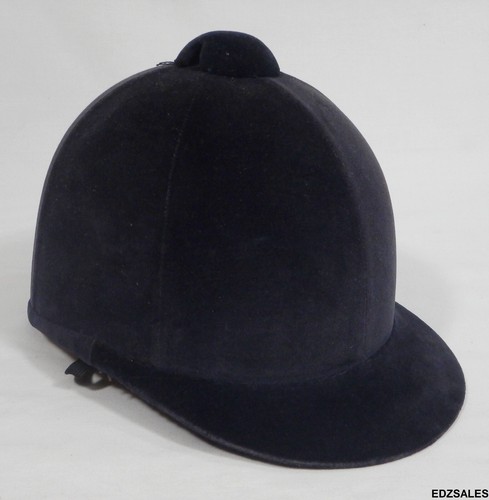Casco equitazione fantino nero