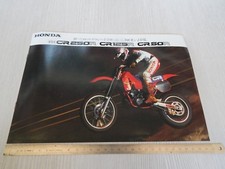 rara brochure originale Honda cr 250 125 80 cross motocross depliant prospekt