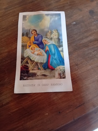 Santino holy card - santino-holy,