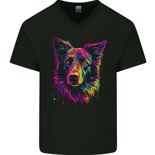 Shirt cotone v - t-shirt,