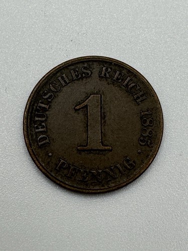 1885 germania pfennig rara - j, 1