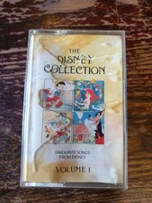 The Disney Collection Volume 1 Favourite Disney Songs Audio Cassette Tape